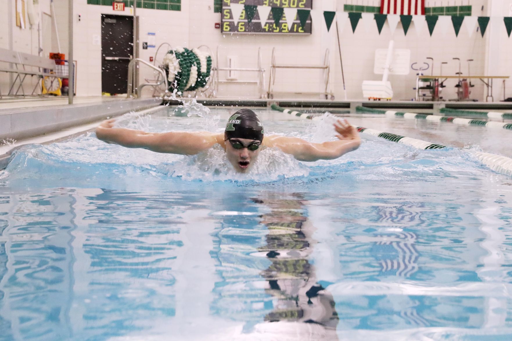 Mainland Regional's Destin Lasco, 2018 Press Boys Swimmer of the Year